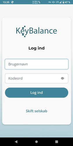 KeyBalance App logo med Apple, Android og Web ikoner