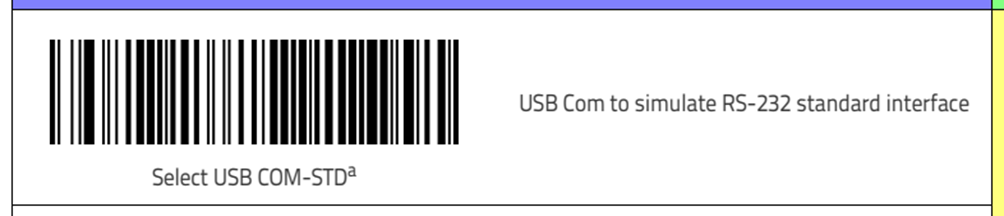 Datalogic — stregkode til USB-COM